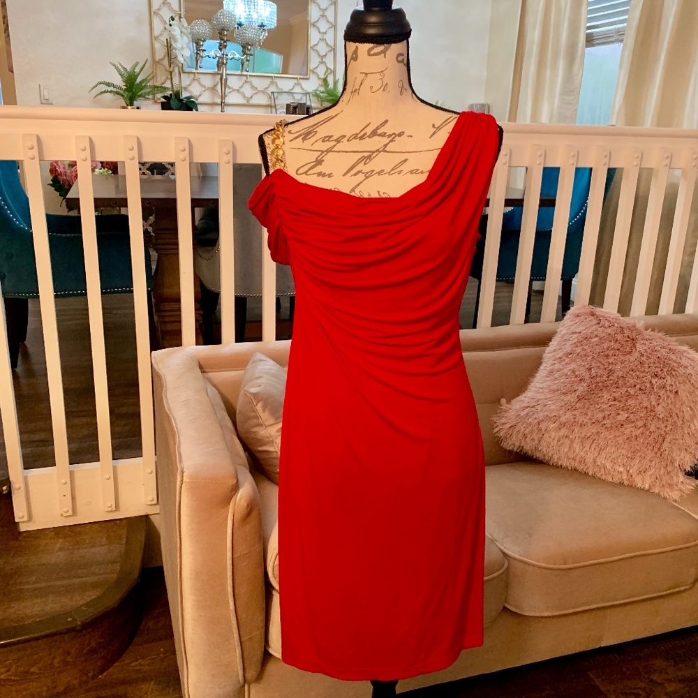 NWT Sexy Red Cocktail Dress Size 8